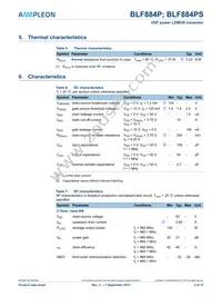 BLF884PS Datasheet Page 3