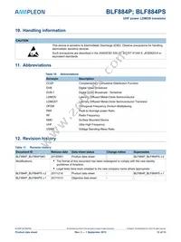 BLF884PS Datasheet Page 12