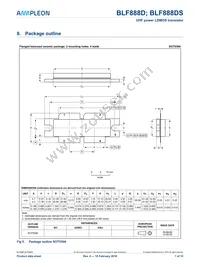 BLF888DSU Datasheet Page 7