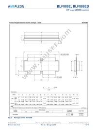 BLF888ESU Datasheet Page 9