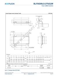 BLF8G09LS-270WU Datasheet Page 13