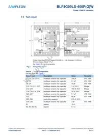 BLF8G09LS-400PGWJ Datasheet Page 5