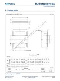 BLF8G10LS-270 Datasheet Page 12