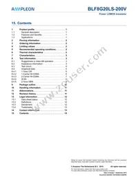 BLF8G20LS-200V Datasheet Page 14
