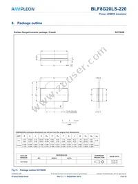 BLF8G20LS-220U Datasheet Page 8