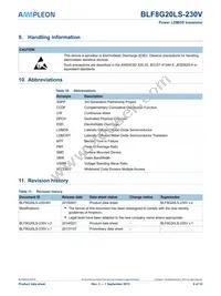 BLF8G20LS-230VJ Datasheet Page 9