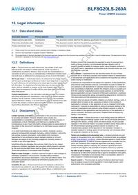 BLF8G20LS-260A Datasheet Page 13