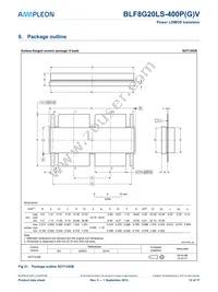 BLF8G20LS-400PGVJ Datasheet Page 12
