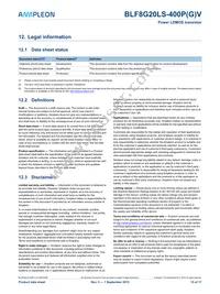 BLF8G20LS-400PGVJ Datasheet Page 15