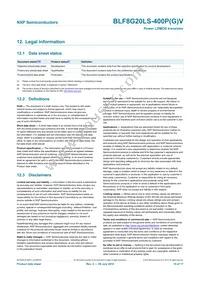 BLF8G20LS-400PVQ Datasheet Page 15