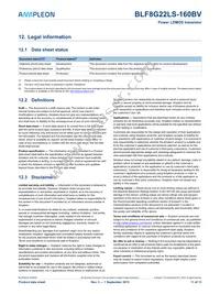 BLF8G22LS-160BVX Datasheet Page 11