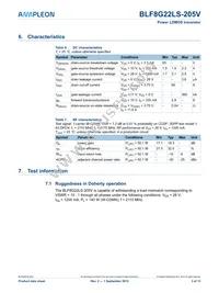 BLF8G22LS-205VJ Datasheet Page 3