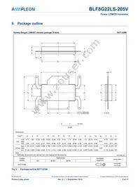 BLF8G22LS-205VJ Datasheet Page 9