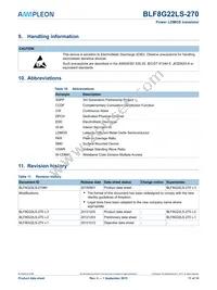 BLF8G22LS-270J Datasheet Page 11