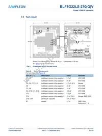 BLF8G22LS-270V Datasheet Page 5