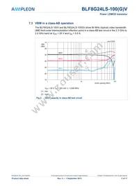 BLF8G24LS-100VJ Datasheet Page 5