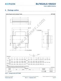 BLF8G24LS-100VJ Datasheet Page 12