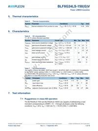 BLF8G24LS-150VJ Datasheet Page 3