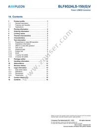 BLF8G24LS-150VJ Datasheet Page 16