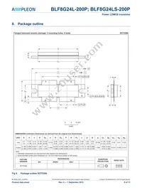 BLF8G24LS-200P Datasheet Page 8