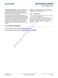 BLF8G24LS-200PNU Datasheet Page 10