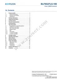 BLF8G27LS-100U Datasheet Page 12