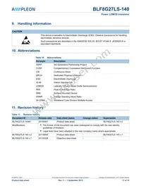 BLF8G27LS-140 Datasheet Page 11