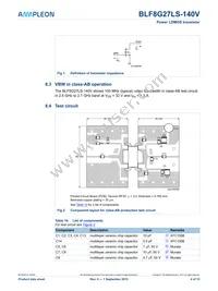 BLF8G27LS-140V Datasheet Page 4