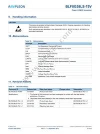 BLF8G38LS-75VJ Datasheet Page 9