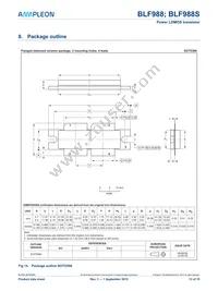 BLF988S Datasheet Page 13