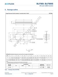 BLF989SU Datasheet Page 8