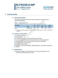 BLF9G38LS-90PJ Datasheet Cover