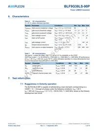 BLF9G38LS-90PJ Datasheet Page 3