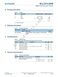 BLL1214-250R Datasheet Page 2