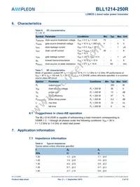 BLL1214-250R Datasheet Page 3