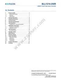 BLL1214-250R Datasheet Page 12