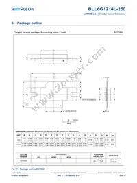 BLL6G1214L-250 Datasheet Page 9