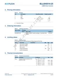 BLL6H0514-25 Datasheet Page 2