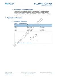 BLL6H0514LS-130 Datasheet Page 4