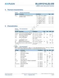 BLL6H1214L-250 Datasheet Page 3