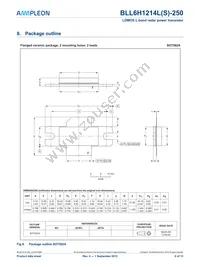 BLL6H1214L-250 Datasheet Page 8