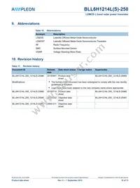 BLL6H1214L-250 Datasheet Page 10