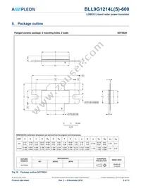 BLL9G1214LS-600U Datasheet Page 8
