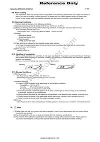 BLM03AX100SZ1D Datasheet Page 9