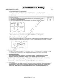 BLM15EG221SH1D Datasheet Page 7