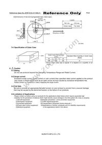 BLM15EG221SZ1D Datasheet Page 5