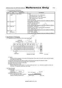 BLM15GA750SN1D Datasheet Page 3