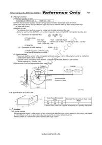 BLM15GA750SN1D Datasheet Page 4