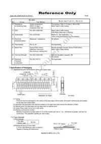 BLM15HG601BH1D Datasheet Page 3