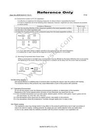 BLM15HG601SH1D Datasheet Page 7